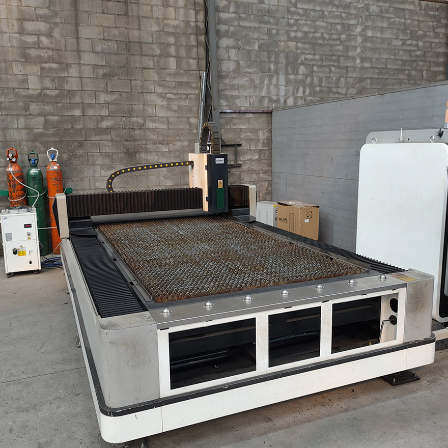 Pantografo CNC Laser para corte de chapa