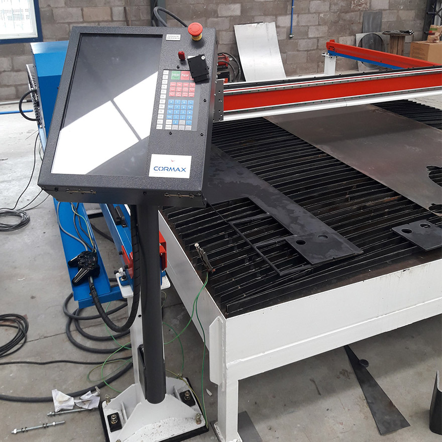 Pantografo CNC Laser para corte de chapa