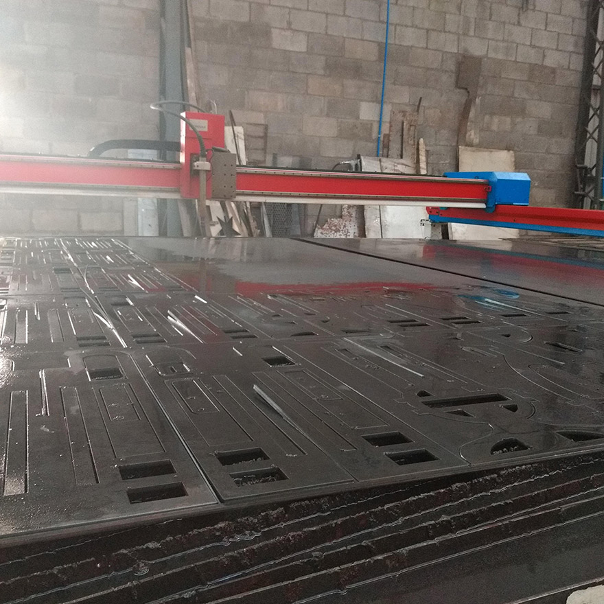 Pantografo CNC Laser para corte de chapa