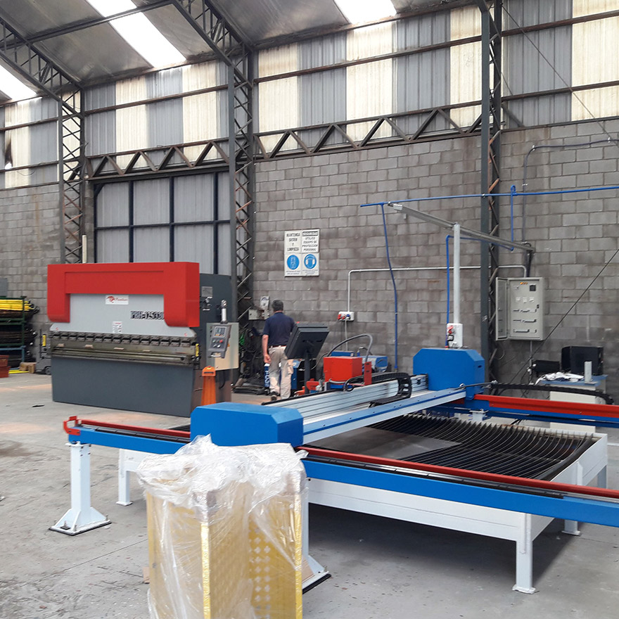 Pantografo CNC Laser para corte de chapa